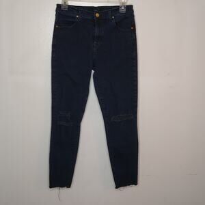 J Brand Women's size 29 Alana high-rise dark wash Blue jeans.